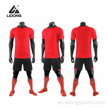 Uniforme de fútbol profesional al por mayor para hombres